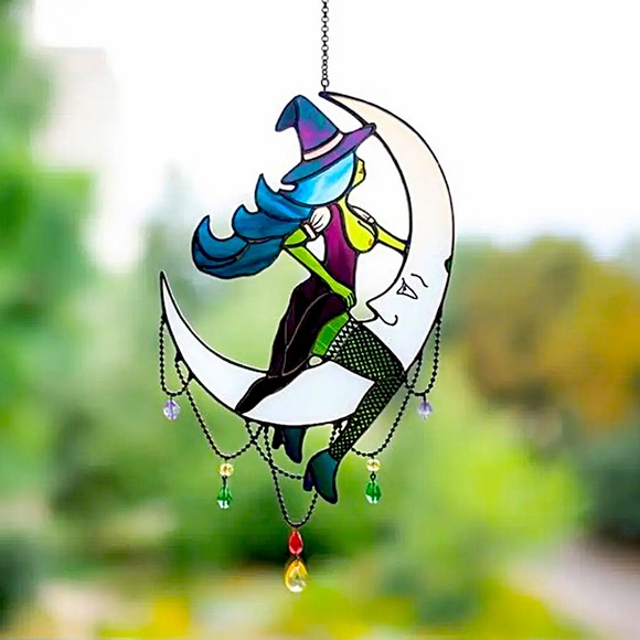 Naughty Witch - Sun Catcher - Picture 1 of 2